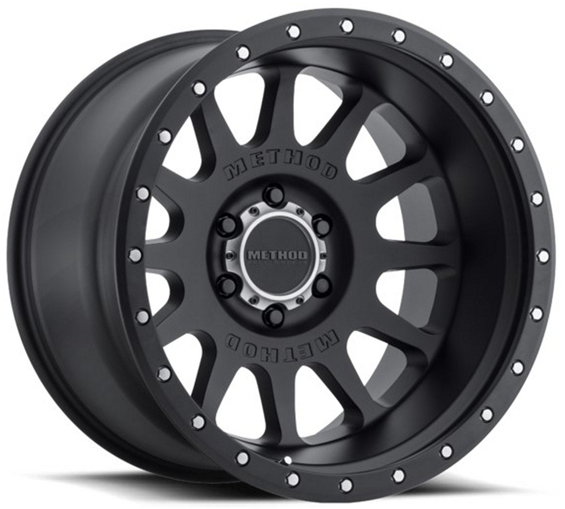 20x10 Method Race MR605 NV Matte Black 6x5.5/139.7 -24mm - Flex Offroad