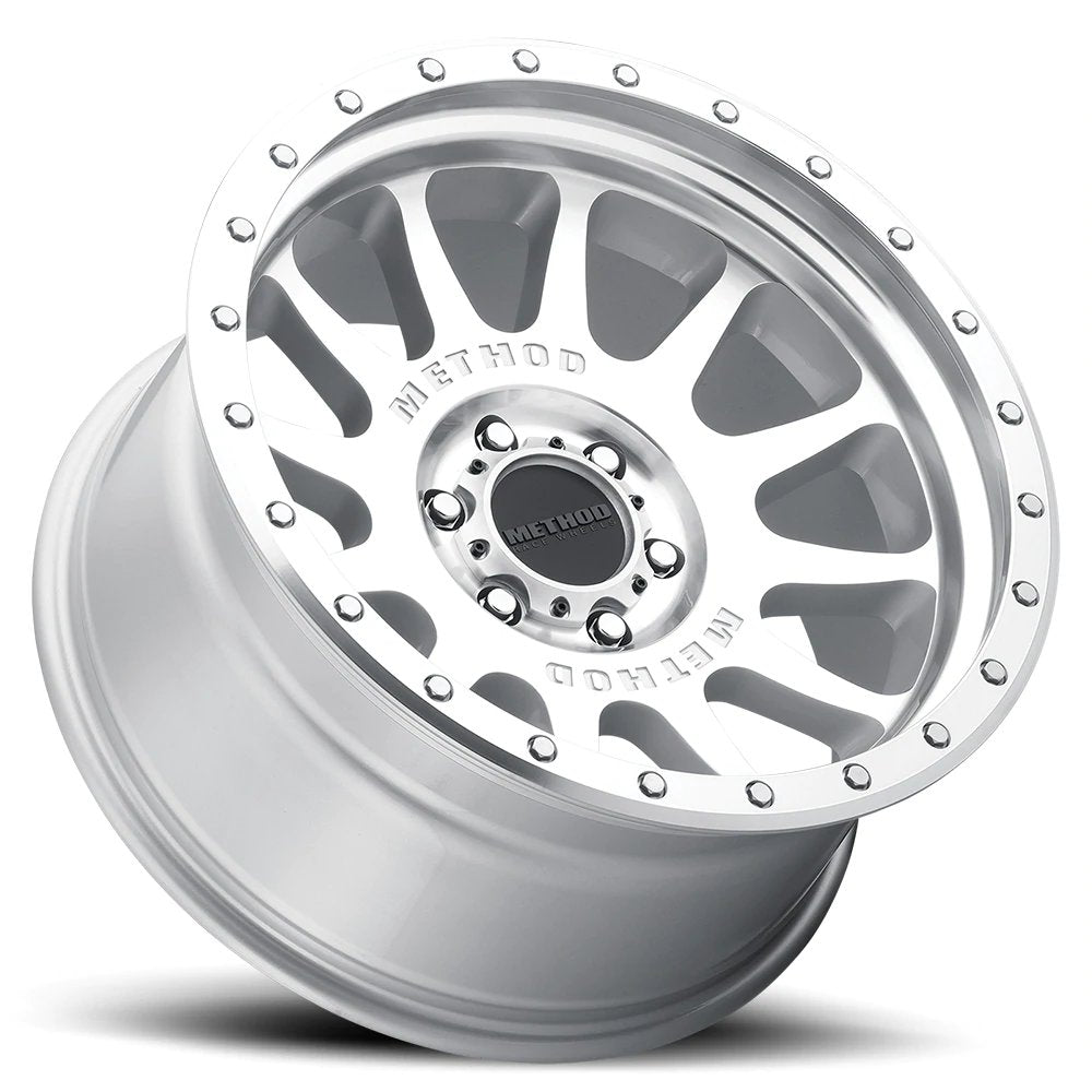 20x10 Method Race MR605 NV Machined w/ Clear Coat 8x6.5/165 -24mm - Flex Offroad