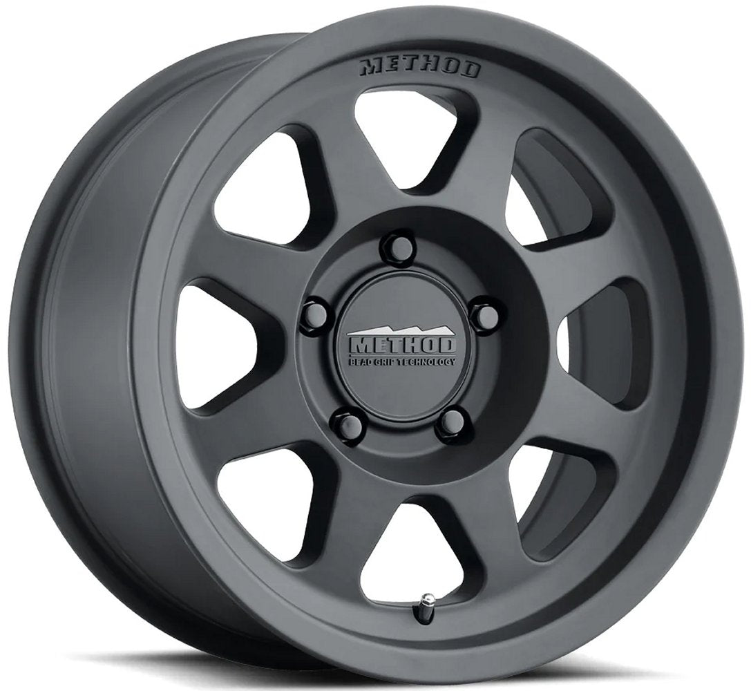 17x8.5 Method Race MR701 Matte Black (Bead Grip) 5x150 0mm - Flex Offroad