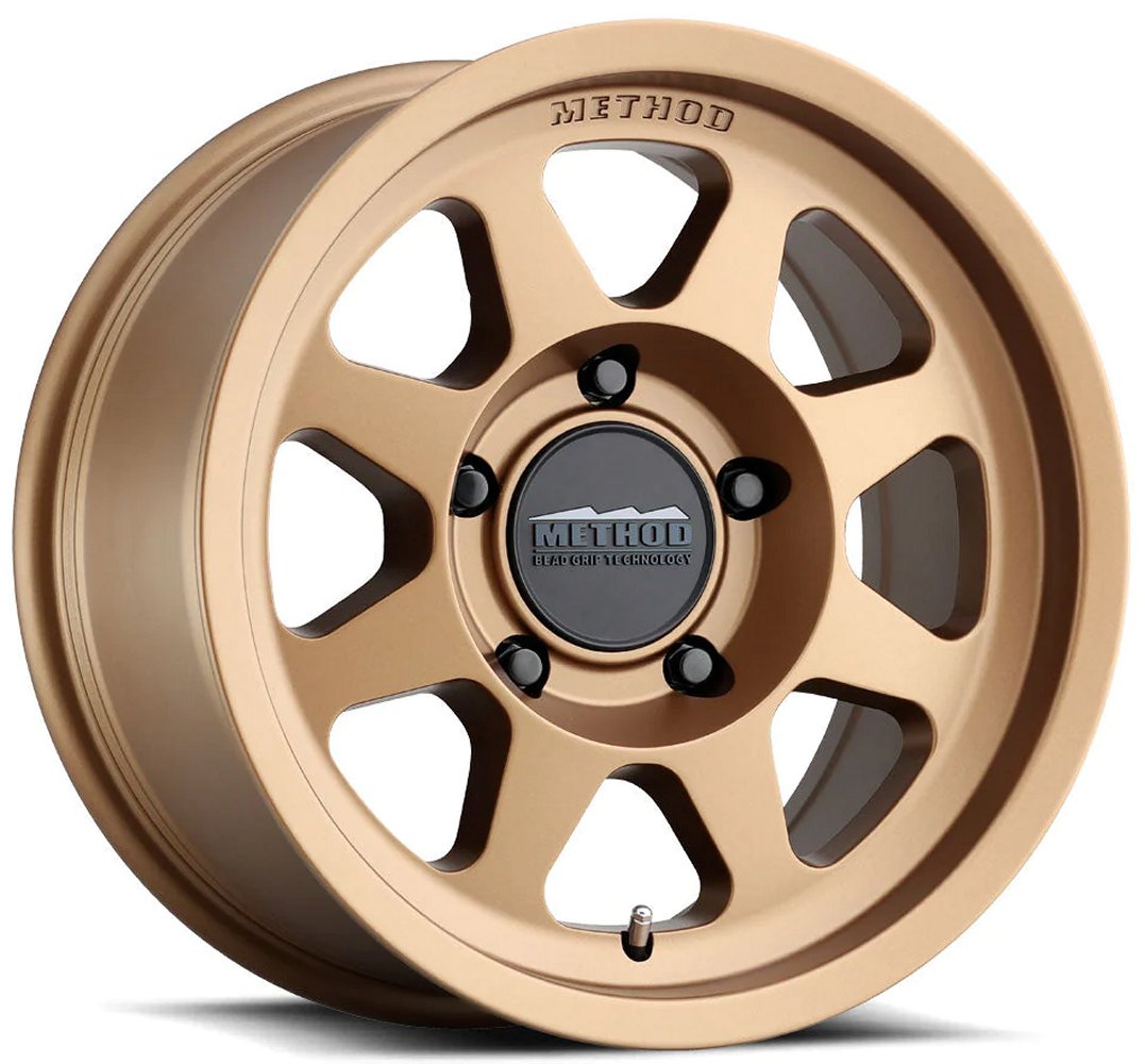 17x8.5 Method Race MR701 Bronze (Bead Grip) 5x150 0mm - Flex Offroad