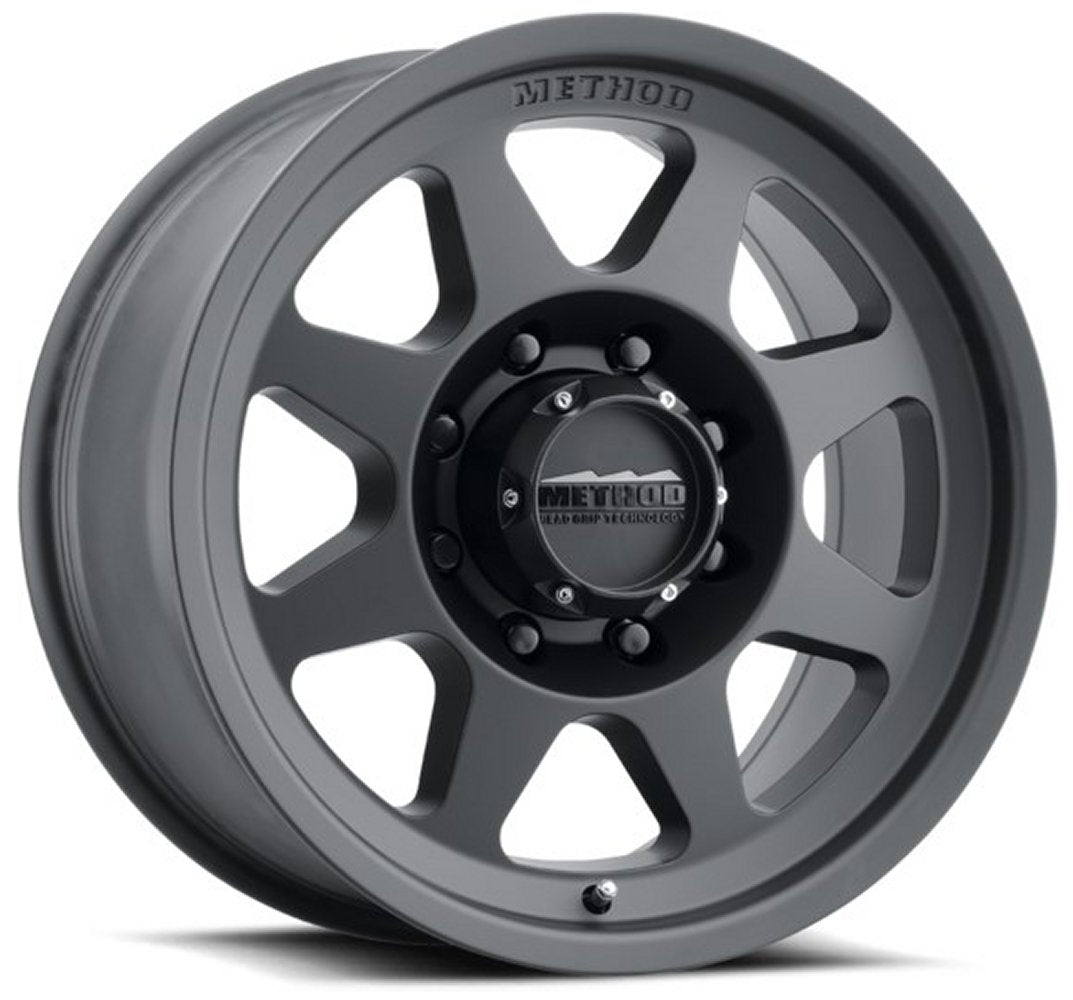 17x8.5 Method Race MR701 Matte Black (Bead Grip) (8 Lug) 8x170 0mm