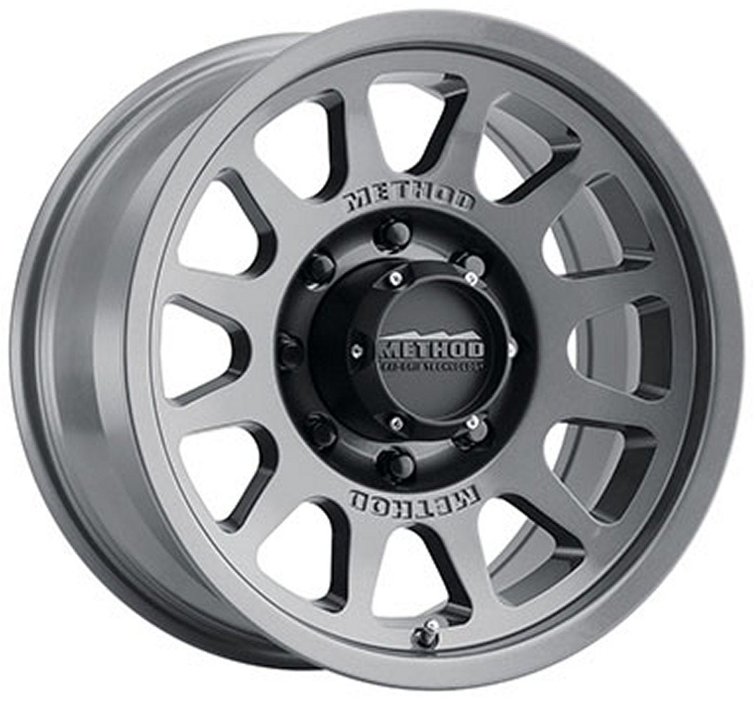 17x9 Method Race MR703 Gloss Titanium (Bead Grip) (8 Lug) 8x6.5/165 -12mm - Flex Offroad