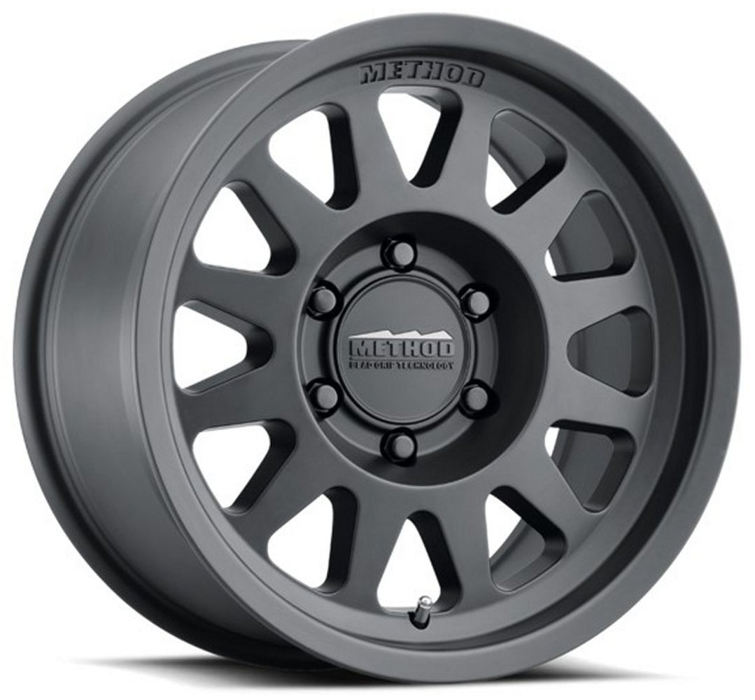 17x8.5 Method Race MR704 Matte Black (Bead Grip) 6x135 0mm - Flex Offroad