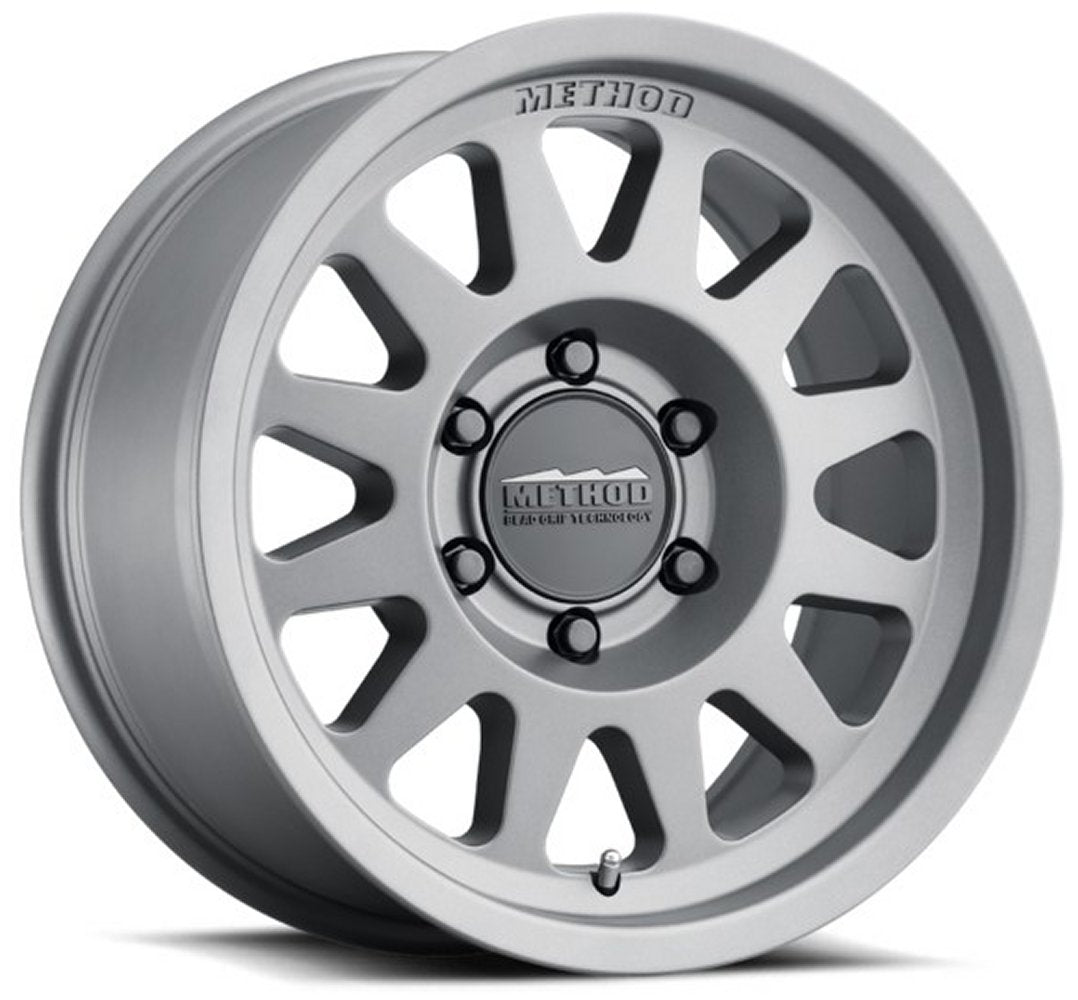 17x8.5 Method Race MR704 Titanium (Bead Grip) 6x5.5/139.7 0mm - Flex Offroad