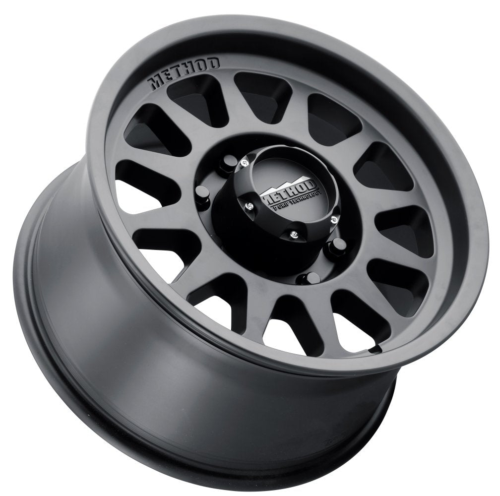 17x9 Method Race MR704 HD Matte Black (Bead Grip) 8x180 18mm - Flex Offroad