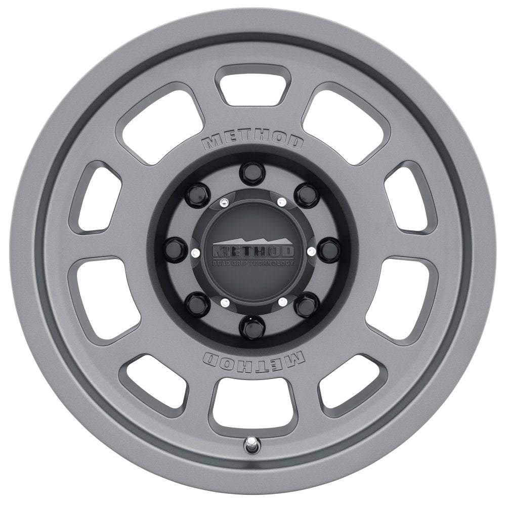 17x8.5 Method Race MR705 Titanium (Bead Grip) 5x5/127 0mm - Flex Offroad