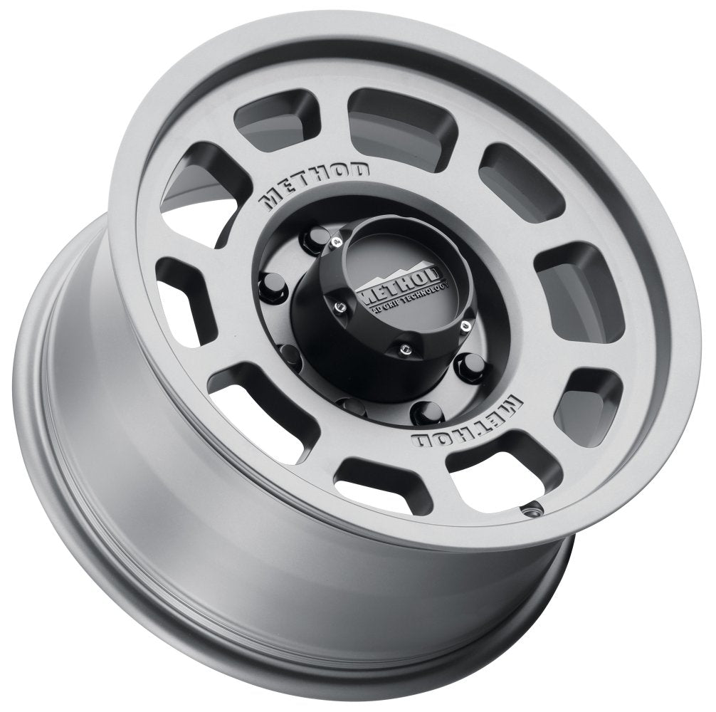 17x8.5 Method Race MR705 Titanium (Bead Grip) 5x5/127 0mm - Flex Offroad