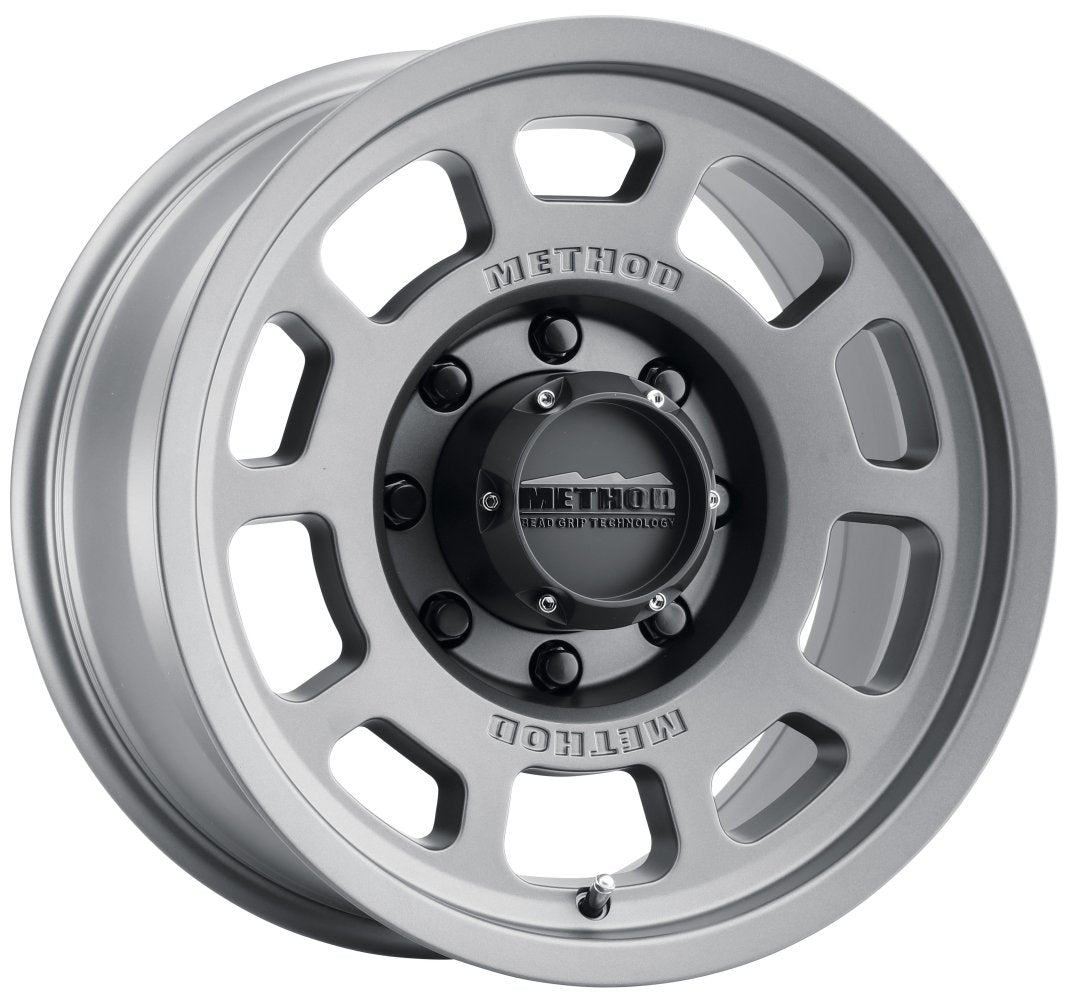 17x8.5 Method Race MR705 Titanium (Bead Grip) 5x5/127 0mm - Flex Offroad