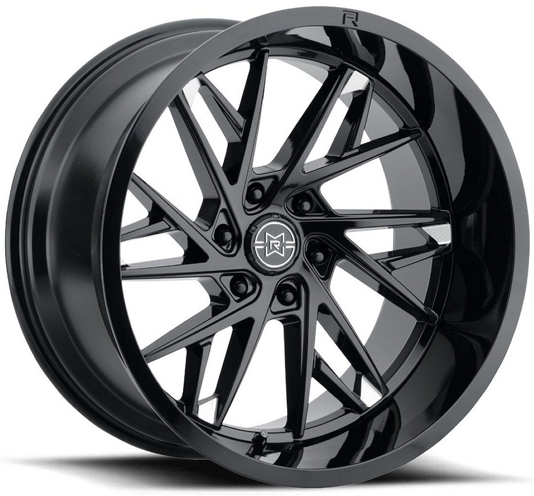 20x12 Method Race MR801 Raised Gloss Black (* May Require Trimming) 6x5.5/139.7 -40mm - Flex Offroad