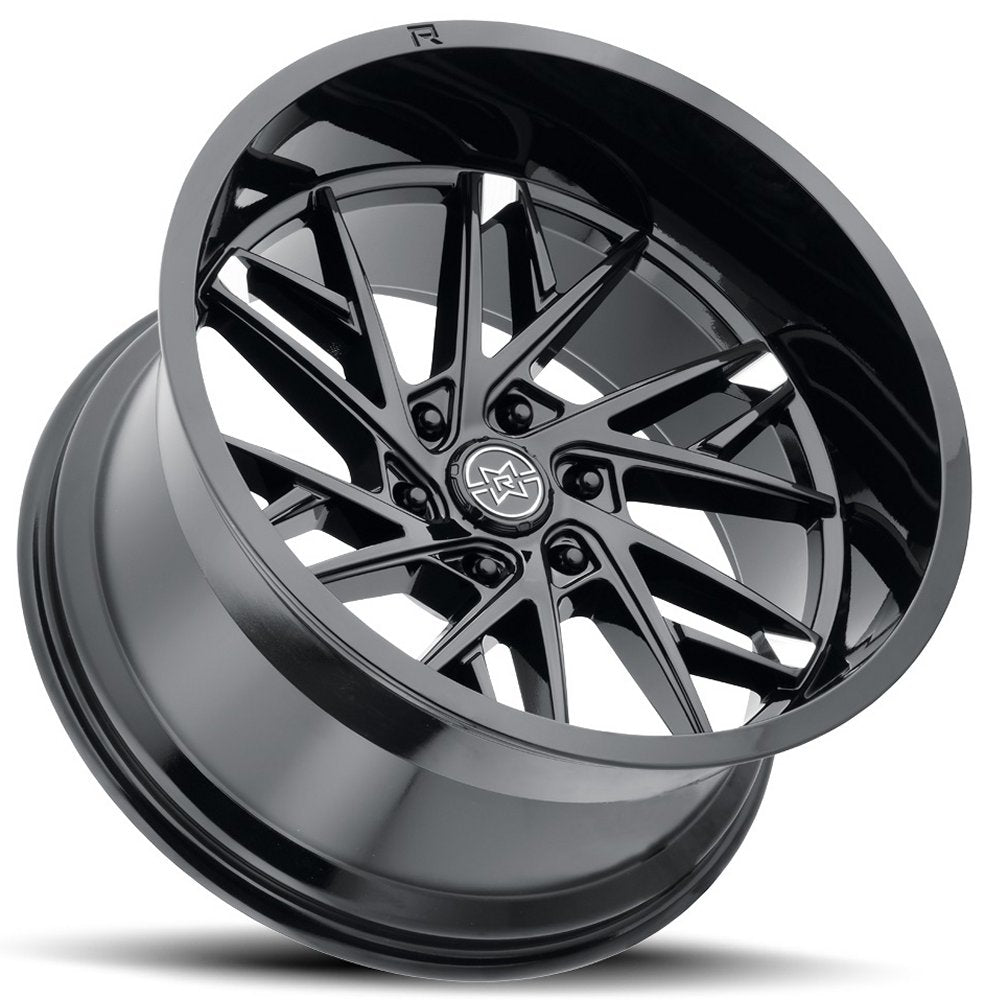 20x12 Method Race MR801 Raised Gloss Black (* May Require Trimming) 6x135 -40mm - Flex Offroad