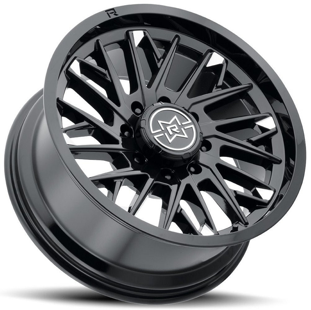 20x9 Method Race MR801 Raised Gloss Black 8x170 -12mm - Flex Offroad