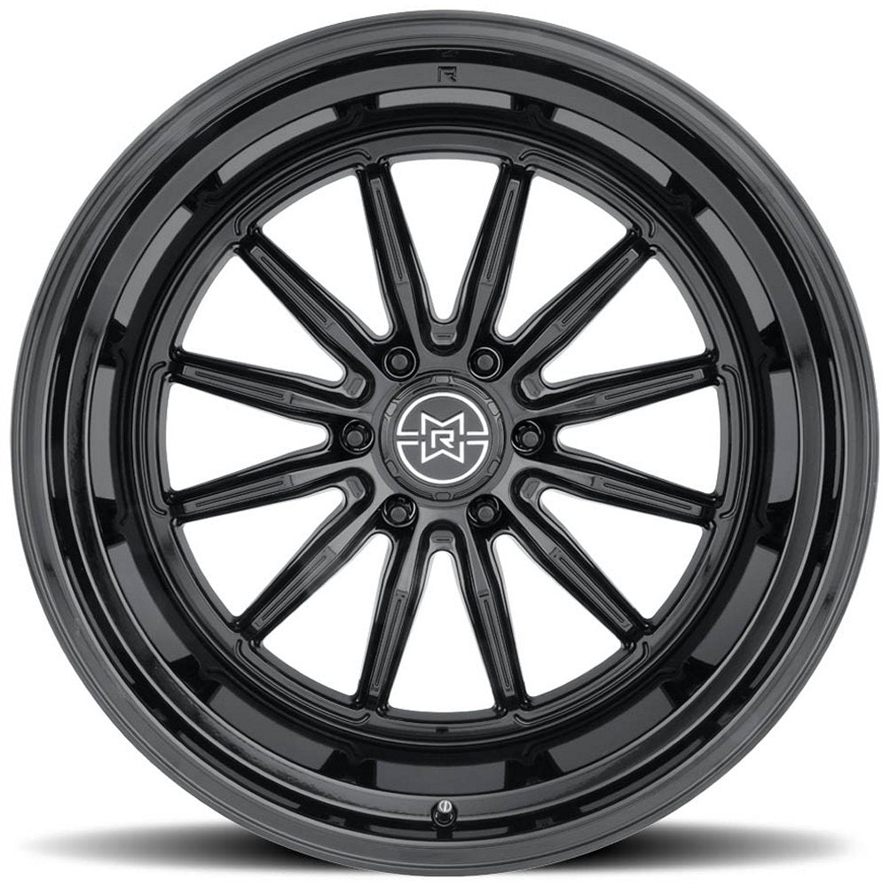 20x12 Method Race MR803 Raised Gloss Black (* May Require Trimming) 6x5.5/139.7 -40mm - Flex Offroad