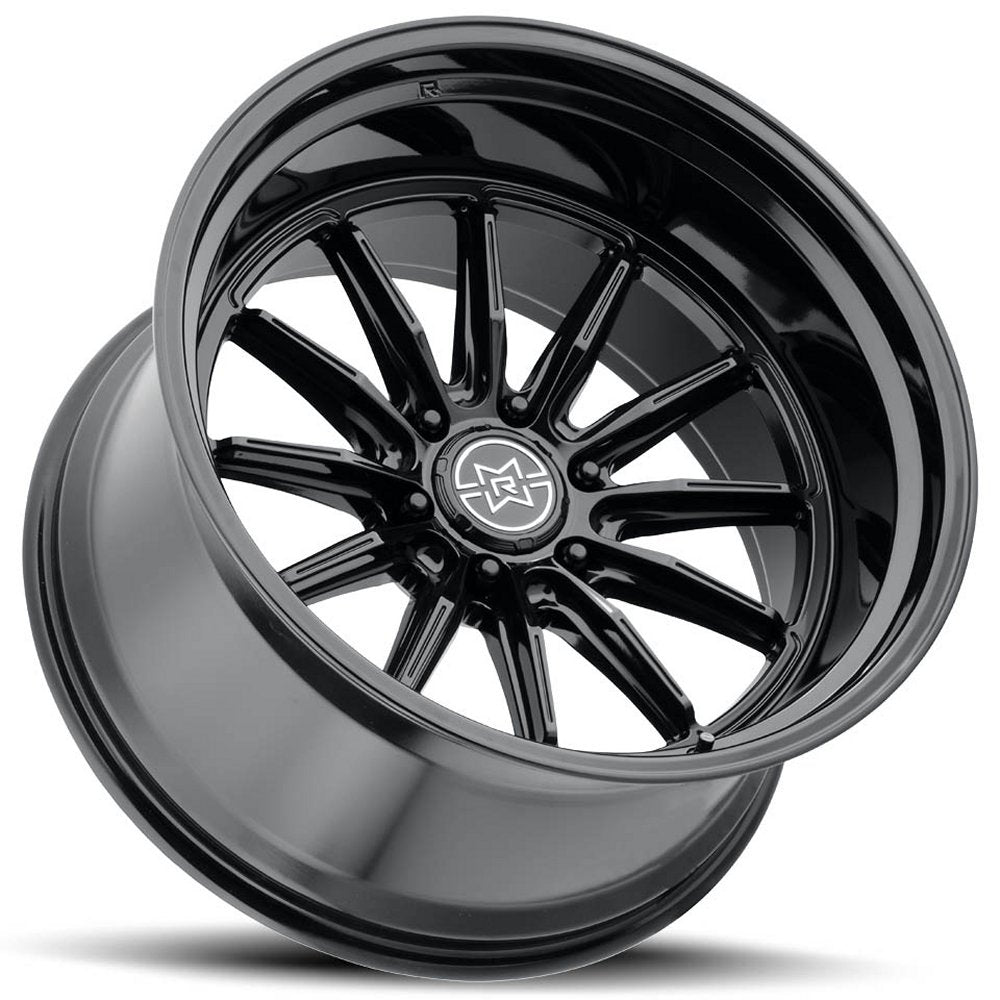 20x12 Method Race MR803 Raised Gloss Black (* May Require Trimming) 6x5.5/139.7 -40mm - Flex Offroad