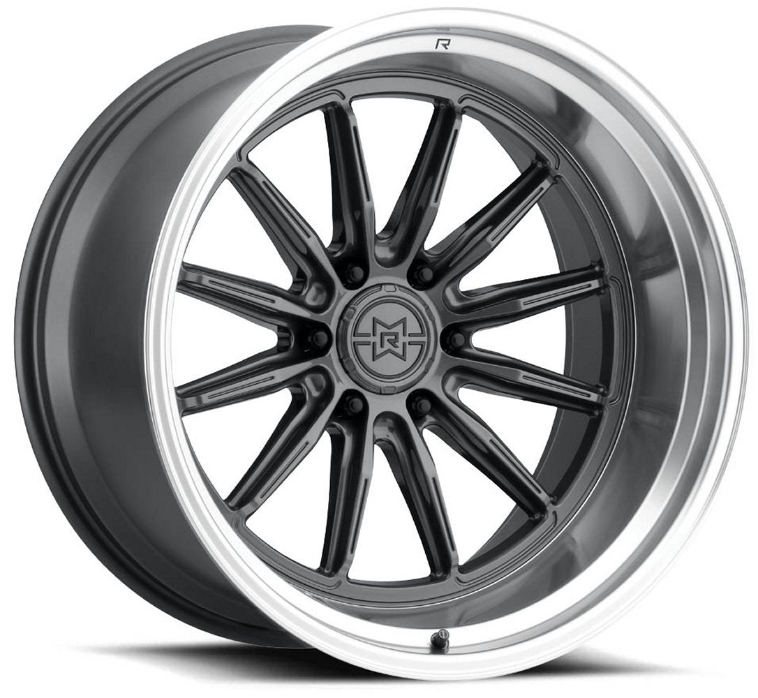20x12 Method Race MR803 Raised Gloss Titanium w/ Machined Lip (* May Require Trimming) 6x135 -40mm - Flex Offroad
