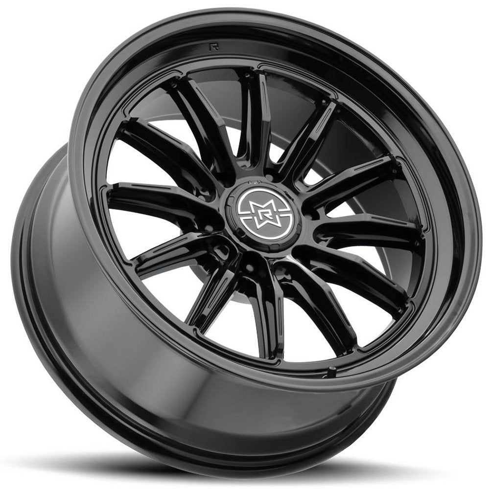 20x9 Method Race MR803 Raised Gloss Black 6x5.5/139.7 -12mm - Flex Offroad