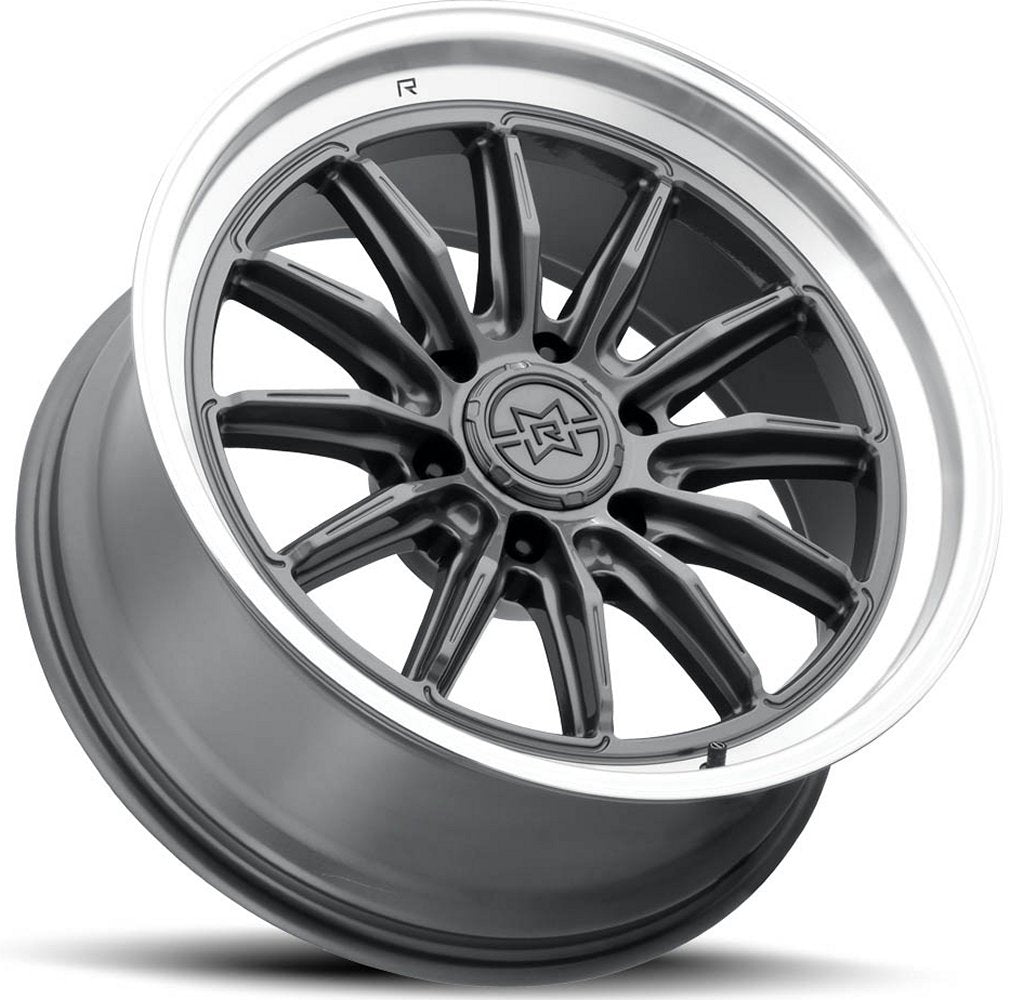 20x9 Method Race MR803 Raised Gloss Titanium w/ Machined Lip 6x135 -12mm - Flex Offroad