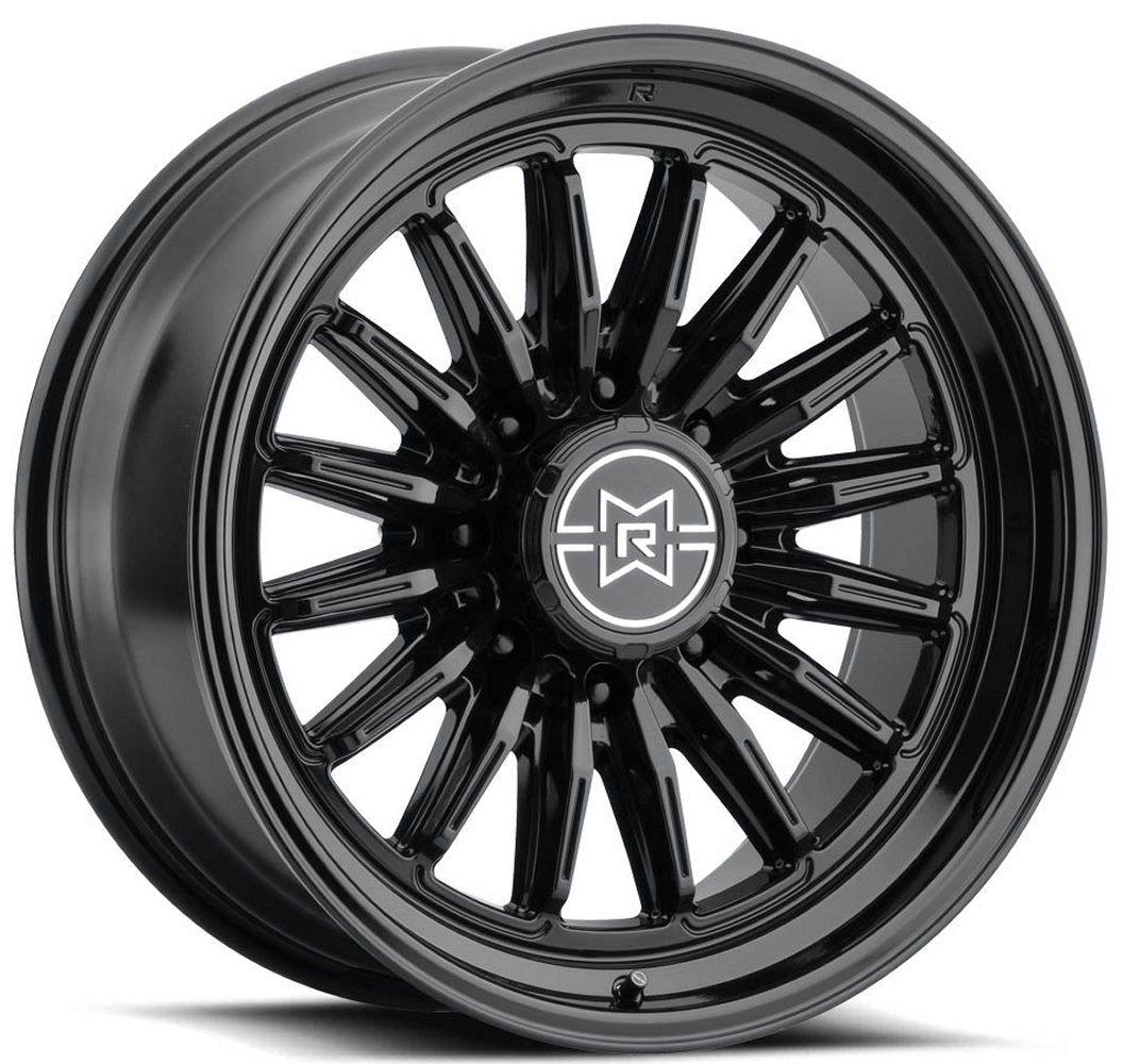 20x9 Method Race MR803 Raised Gloss Black 8x6.5/165 -12mm - Flex Offroad