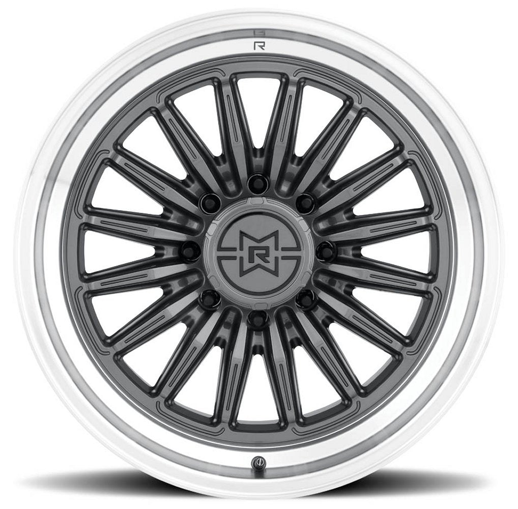 20x9 Method Race MR803 Raised Gloss Titanium w/ Machined Lip 8x170 -12mm - Flex Offroad