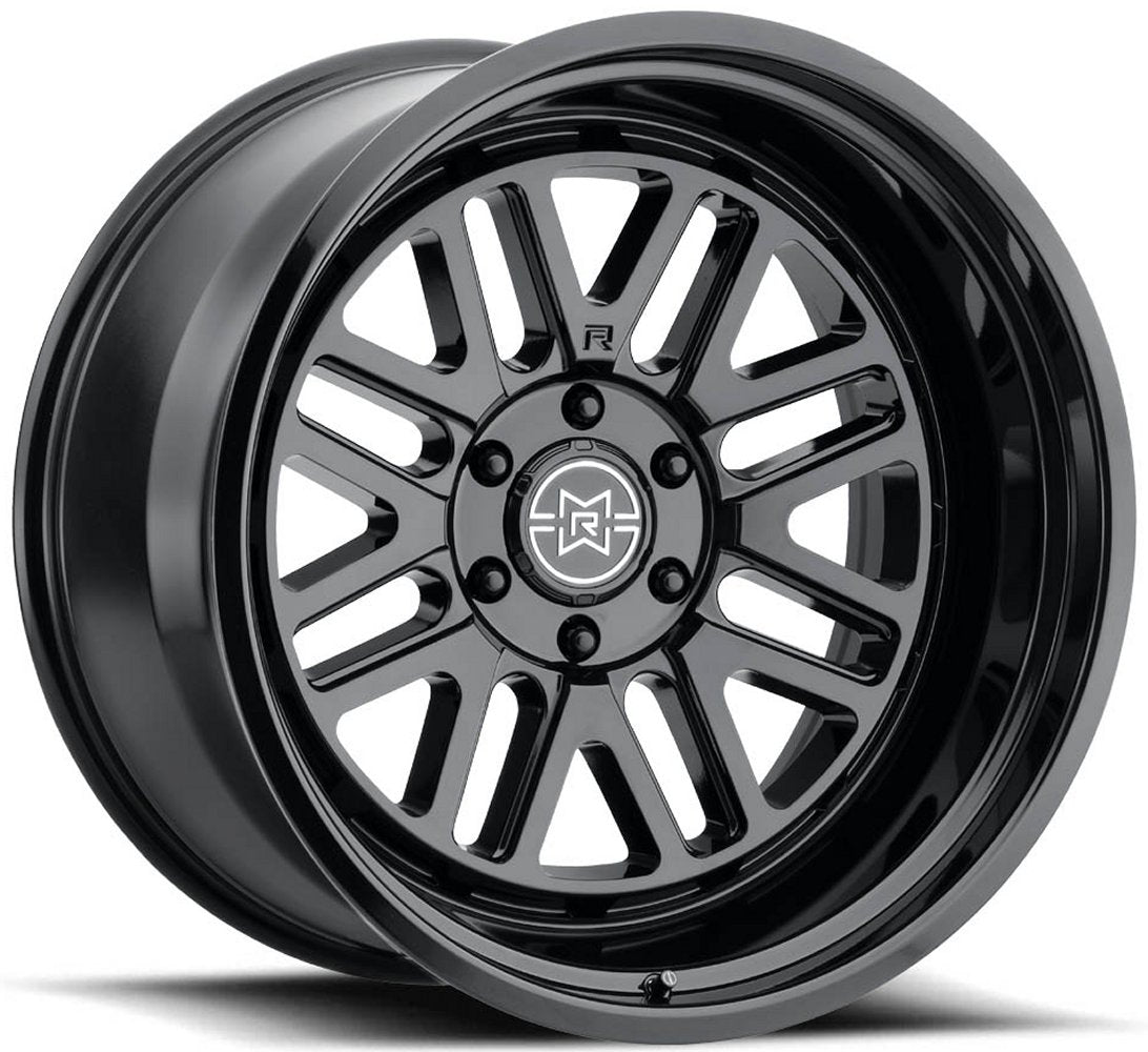 20x12 Method Race MR804 Raised Gloss Black (* May Require Trimming) 5x5/127-40mm - Flex Offroad