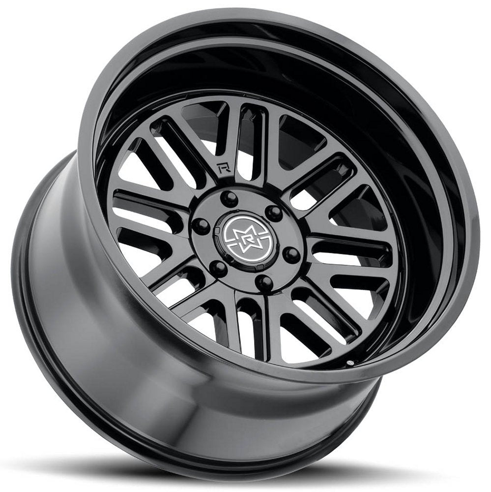 22x12 Method Race MR804 Raised Gloss Black (* May Require Trimming) 6x5.5/139.7 -40mm - Flex Offroad