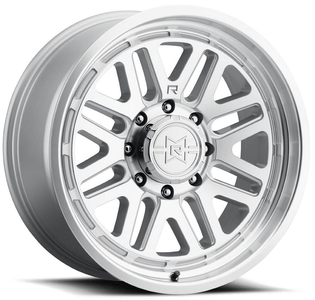 22x10 Method Race MR804 Raised Machined Clear Coat 8x180 -18mm - Flex Offroad