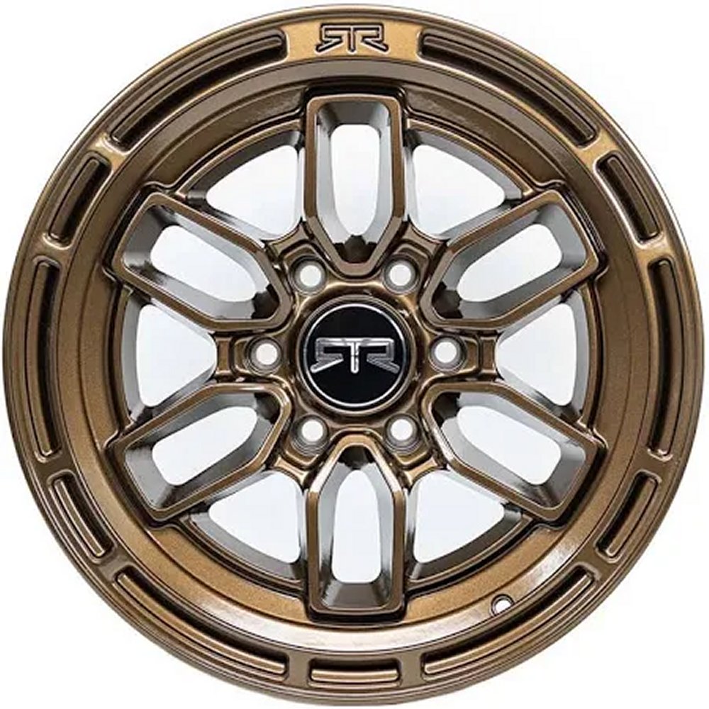 17x9 RTR EVO 6 Bronco / Ranger Liquid Bronze (Flow Formed) 6x5.5/139.7 0mm - Flex Offroad