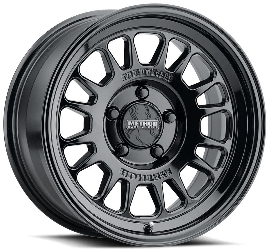 15x7 Method Race MR318 Gloss Black 5x100 15mm - Flex Offroad