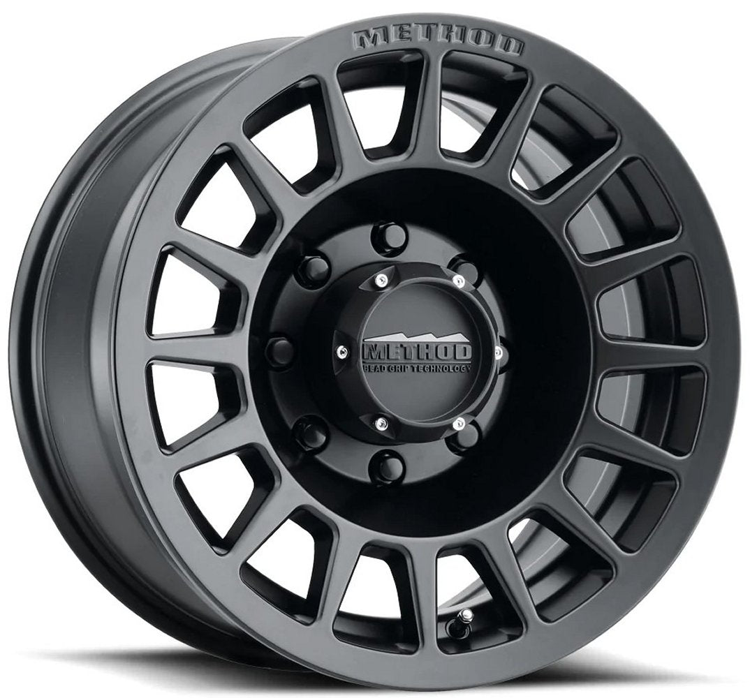 18x9 Method Race MR707 Matte Black (Bead Grip) 8x180 18mm - Flex Offroad