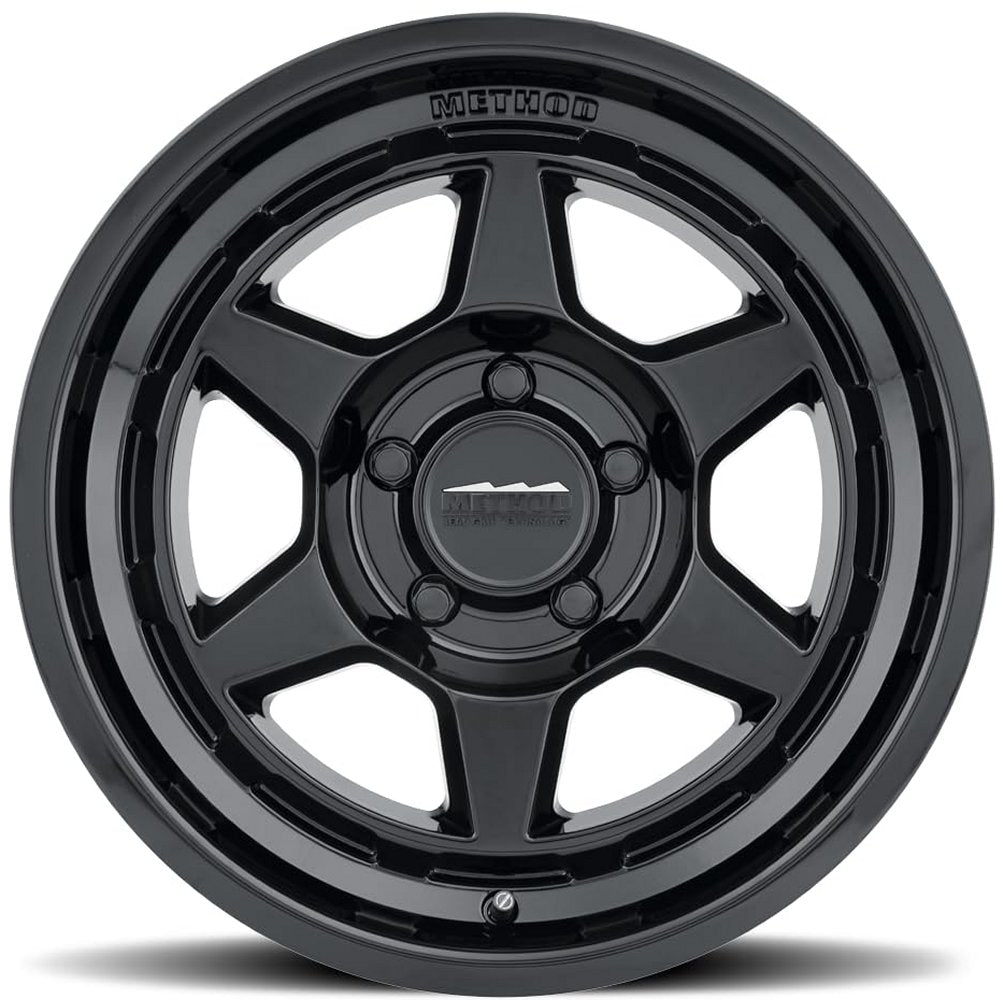 17x8.5 Method Race MR708 Bead Grip Gloss Black 5x5/127 0mm - Flex Offroad