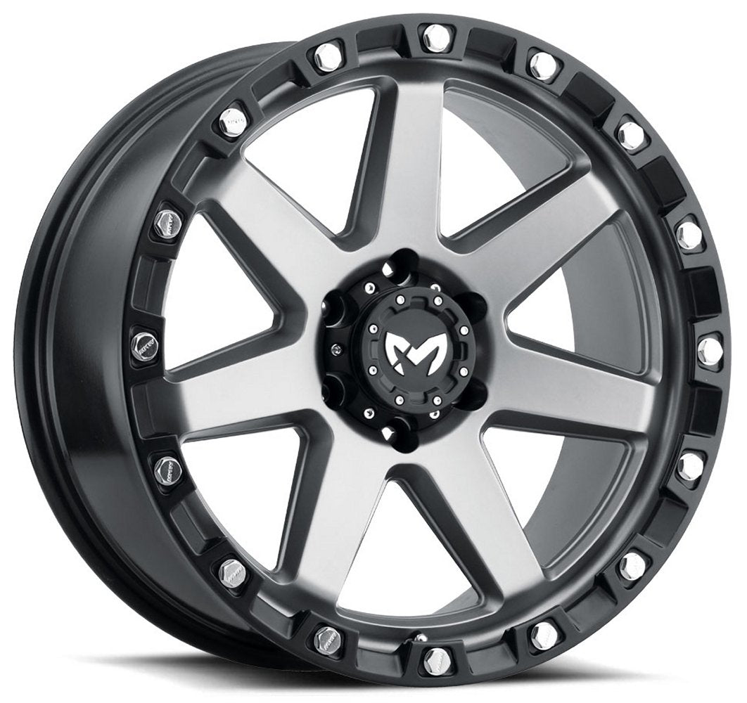 20x9 MKW Off-Road M203 Matte Grey 5x5/127 1mm - Flex Offroad