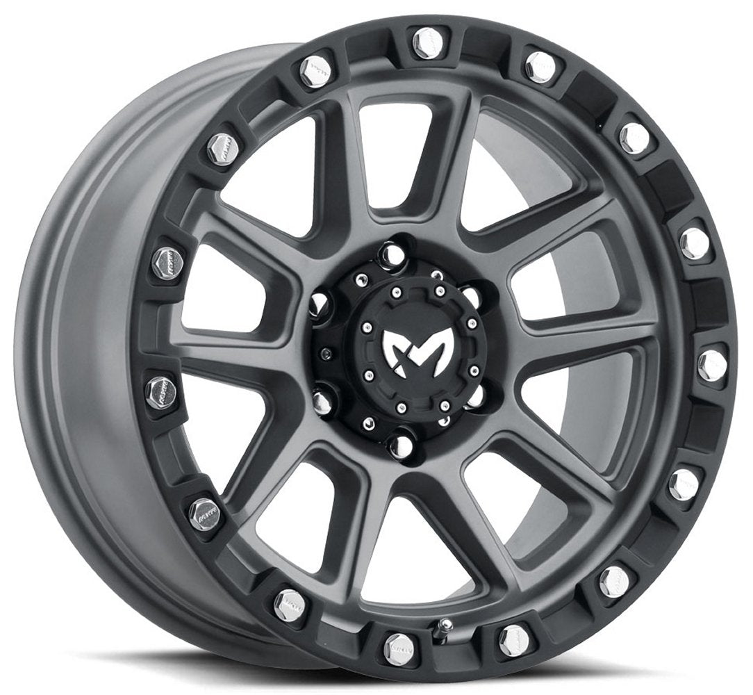 17x8.5 MKW Off-Road M205 Matte Grey 5x5/127 0mm - Flex Offroad
