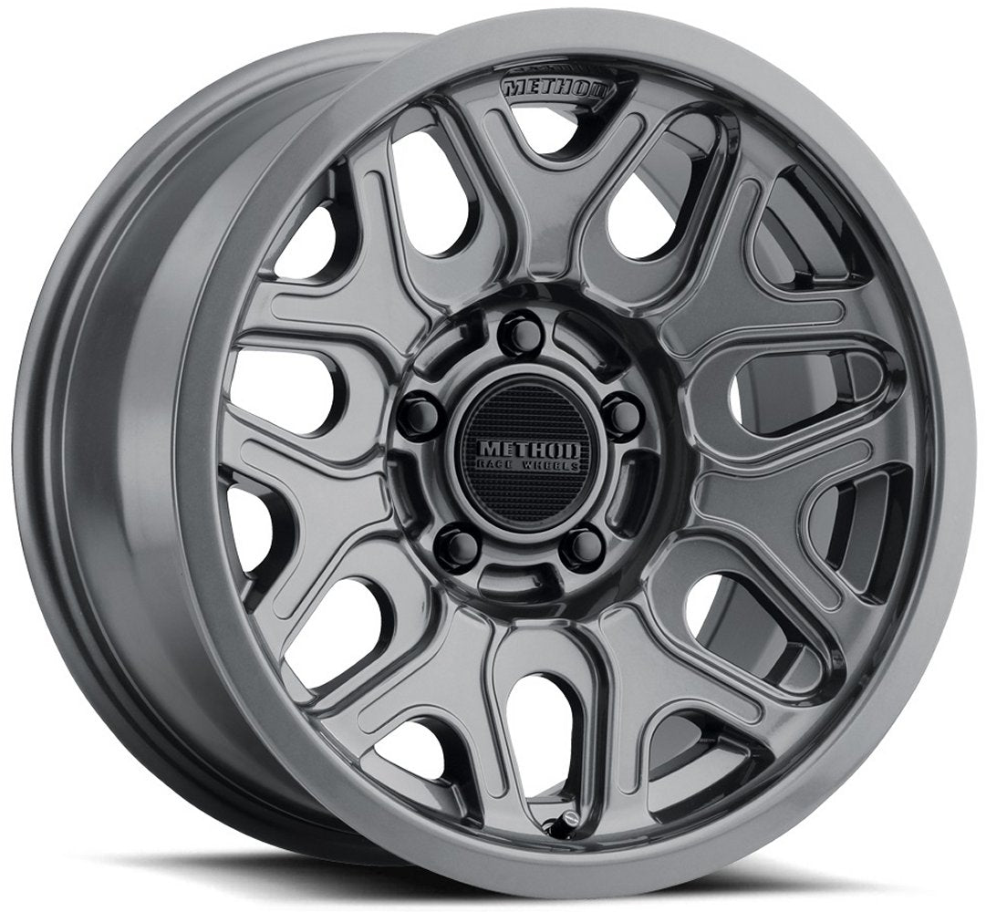 17x8.5 Method Race MR322 Gloss Titanium 5x5/127 0mm - Flex Offroad