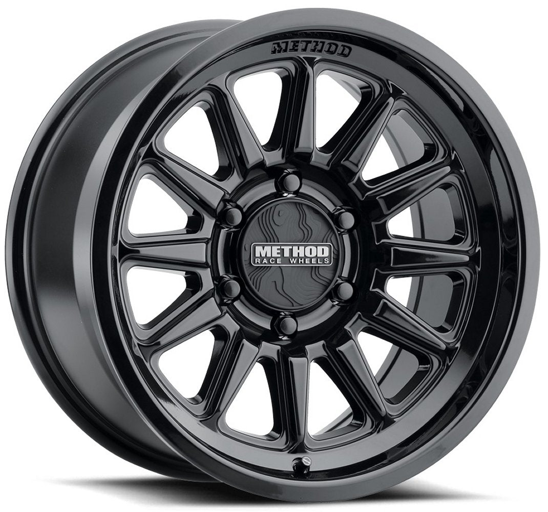 18x9 Method Race MR323 Gloss Black 6x135 12mm - Flex Offroad