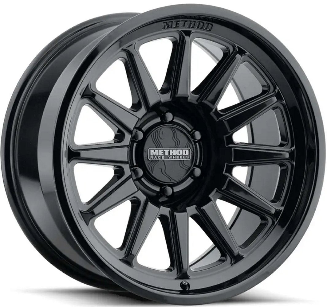 20x10 Method Race MR323 Gloss Black 6x135 -18mm - Flex Offroad