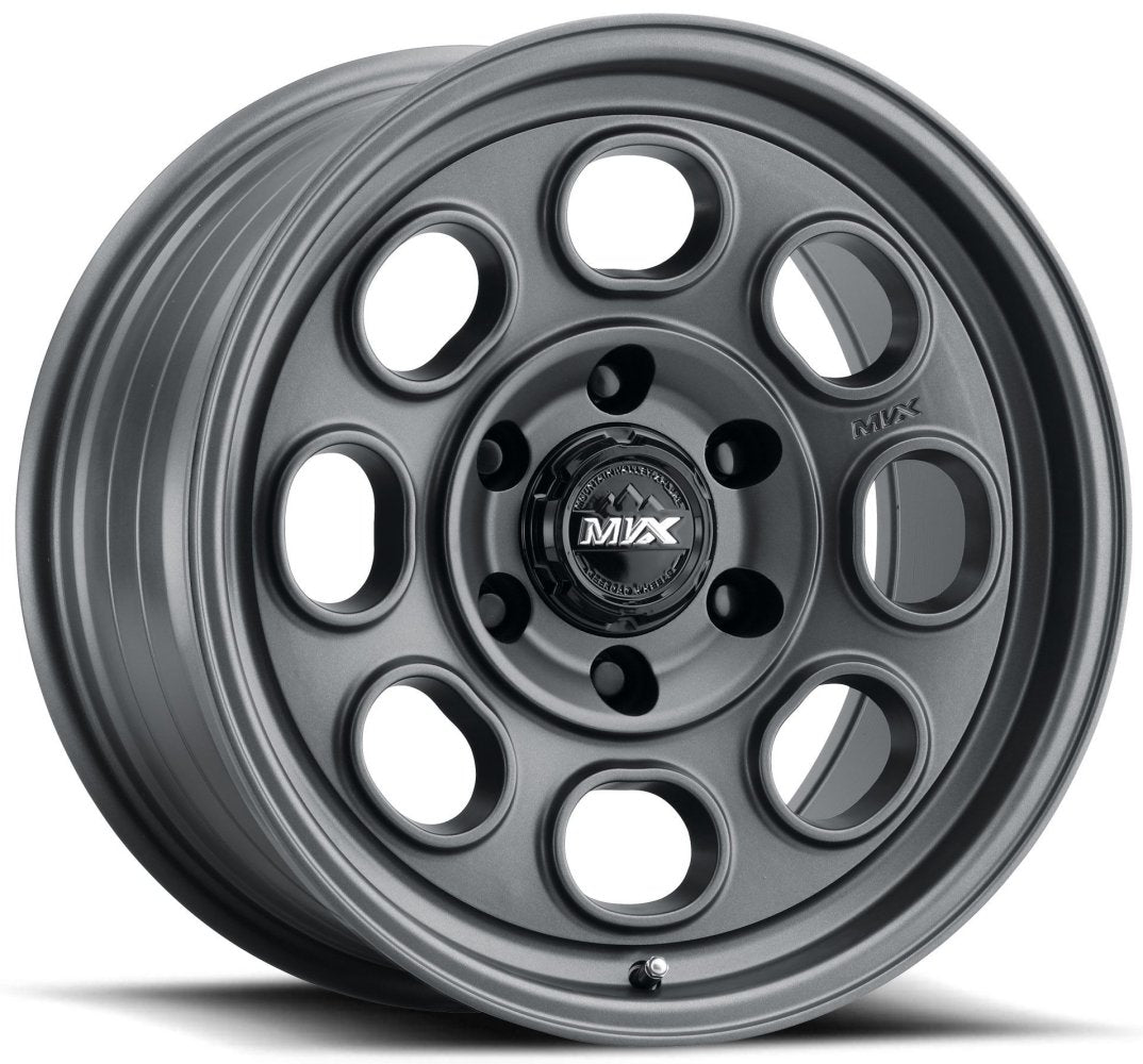 17x8.5 MVX Off-Road VX81 Matte Graphite 5x5/127 -12mm - Flex Offroad