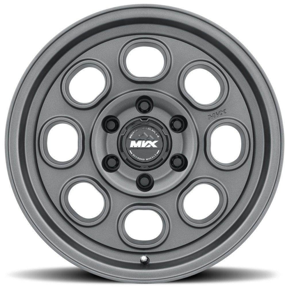 17x8.5 MVX Off-Road VX81 Matte Graphite 5x5/127 -12mm - Flex Offroad