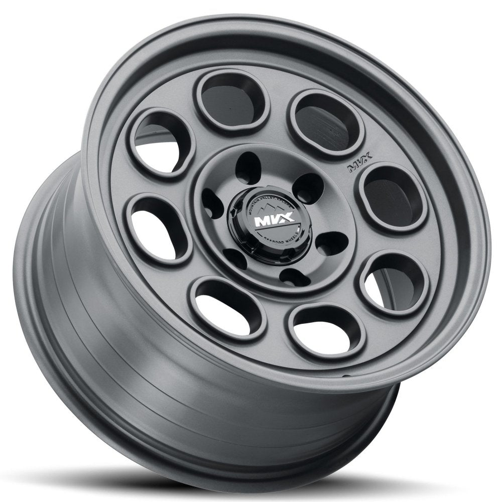 17x8.5 MVX Off-Road VX81 Matte Graphite 5x5/127 -12mm - Flex Offroad