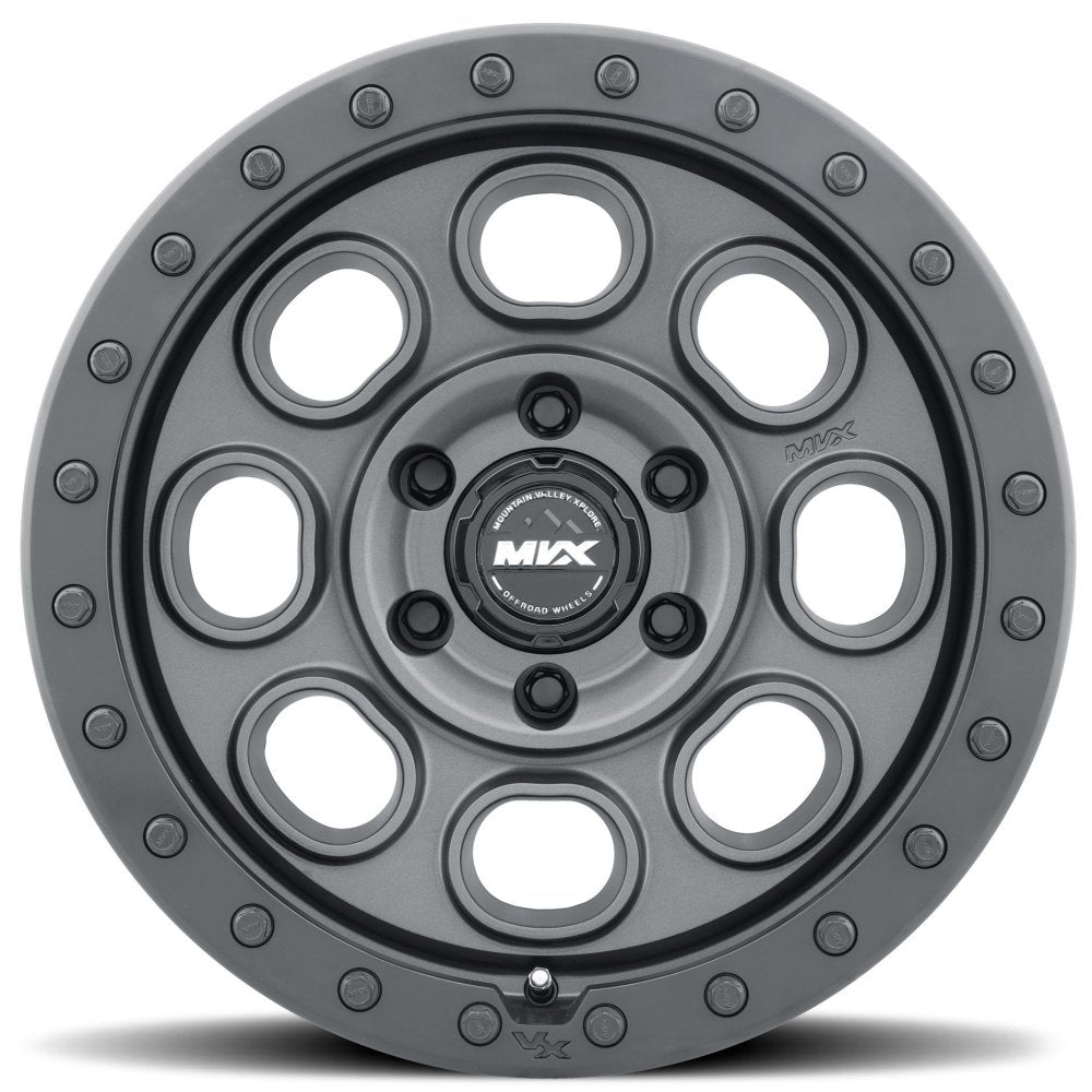 17x9 MVX Off-Road VX80 Matte Graphite 5x5/127 0mm - Flex Offroad