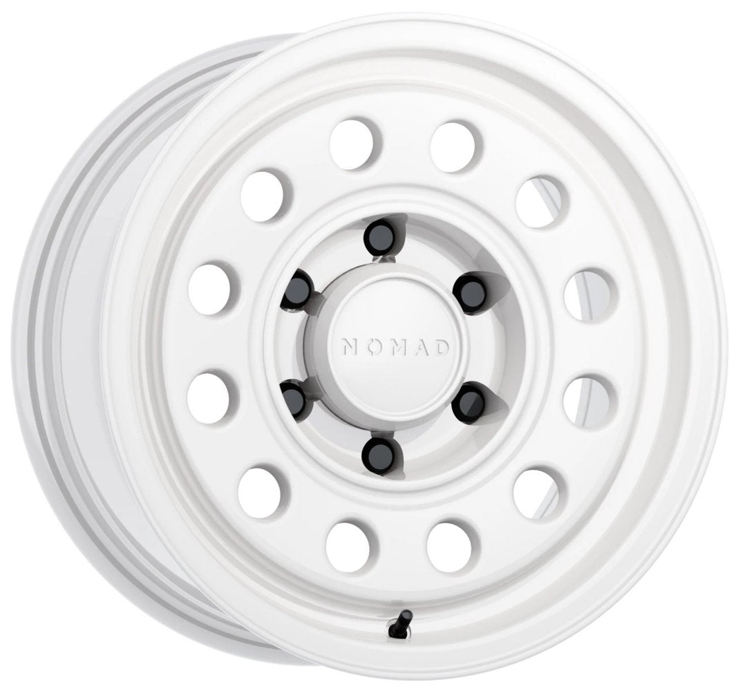 (Clearance - No Returns) 17x8.5 Nomad Off-Road 501 Convoy Salt (Flow Form) 6x135 0mm - Flex Offroad