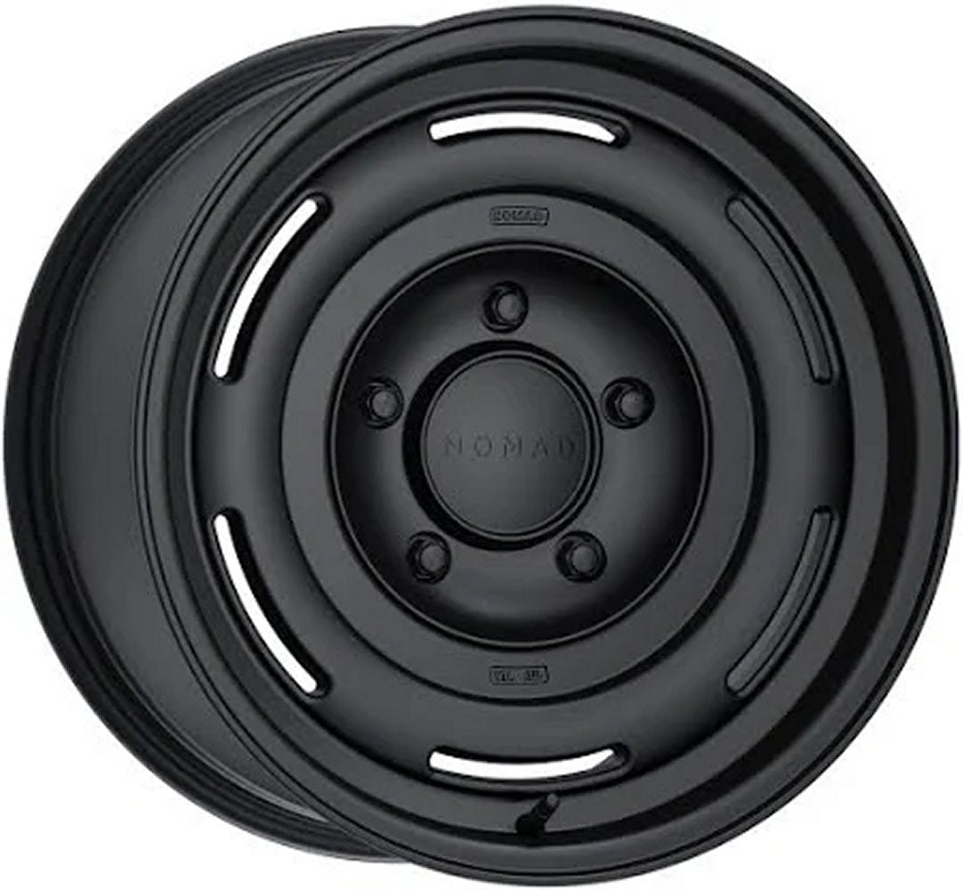 16x8 Nomad Off-Road 504 Field Vintage Satin Black (Flow Form) 6x5.5/139.7 0mm