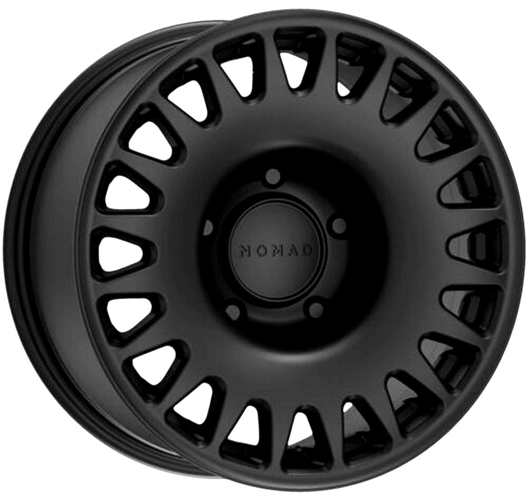 (Clearance - No Returns) 17x8.5 Nomad Off-Road 503 Sahara Satin Black (Flow Form) 5x5/127 0mm - Flex Offroad