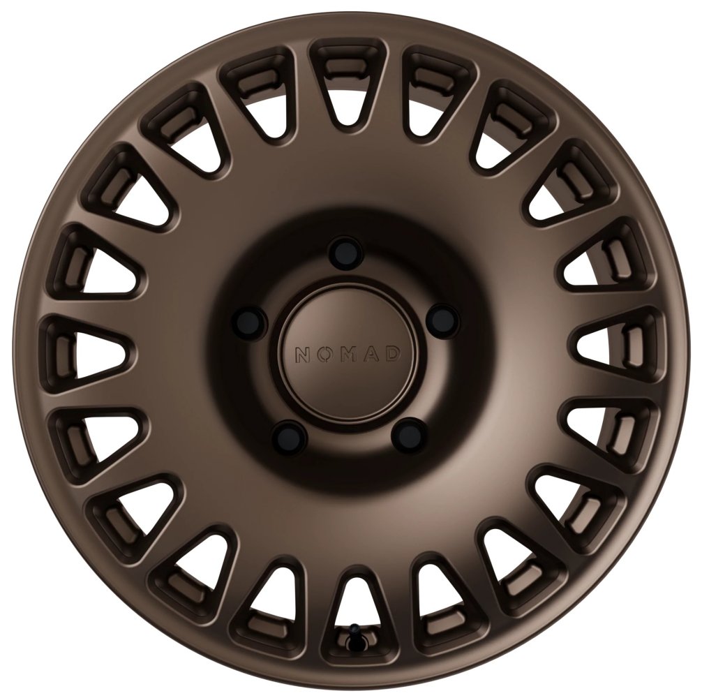 (Clearance - No Returns) 17x8.5 Nomad Off-Road 503 Sahara Copperhead (Flow Form) 5x5/127 0mm - Flex Offroad