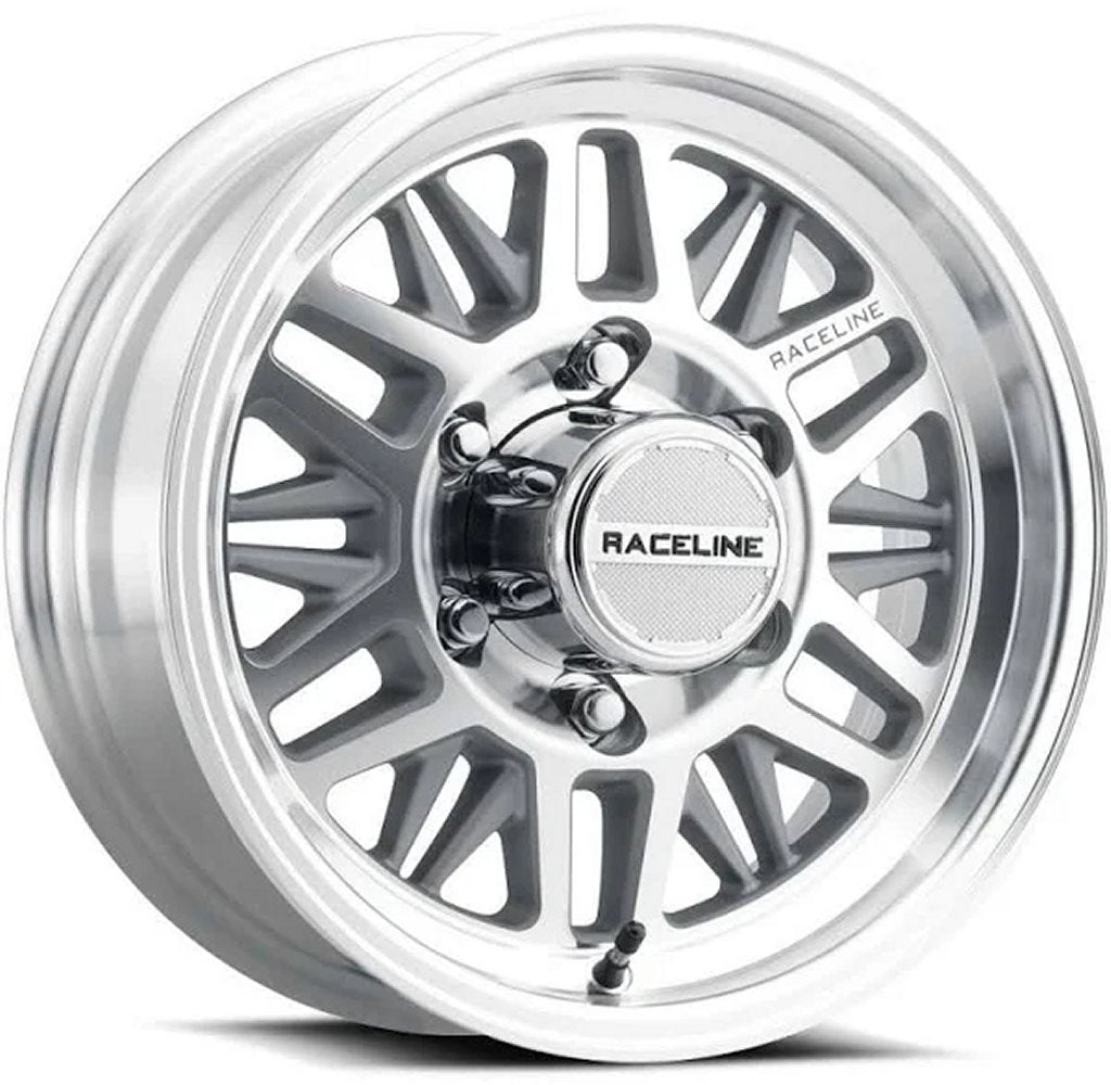15x6 Raceline 451MC Ryno Trailer Machined 5x5/127 0mm
