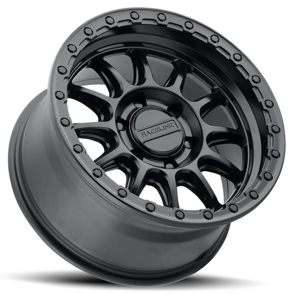 17x8.5 Raceline 960B Alpha Satin Black 5x5/127 35mm