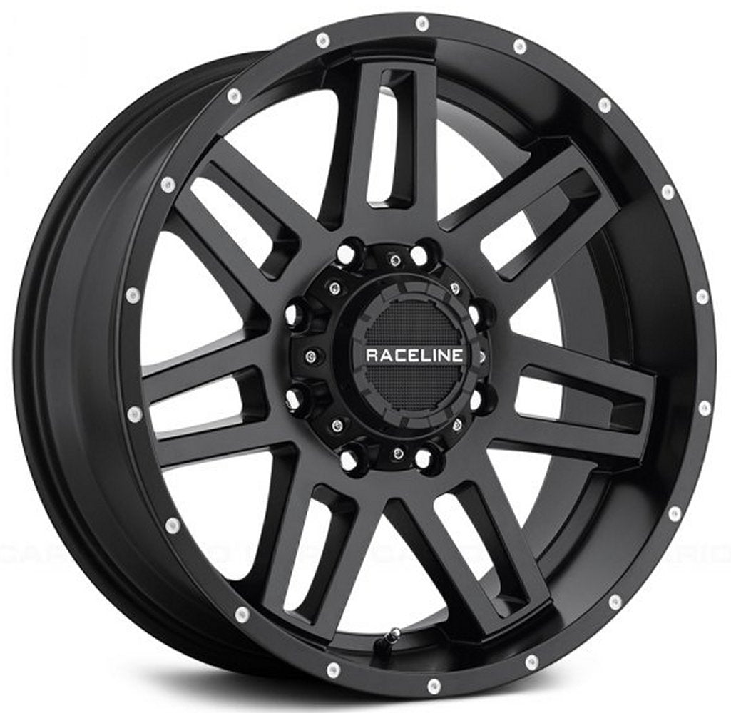 18x9 Raceline 931B Injector Matte Black 8x6.5/165 18mm - Flex Offroad