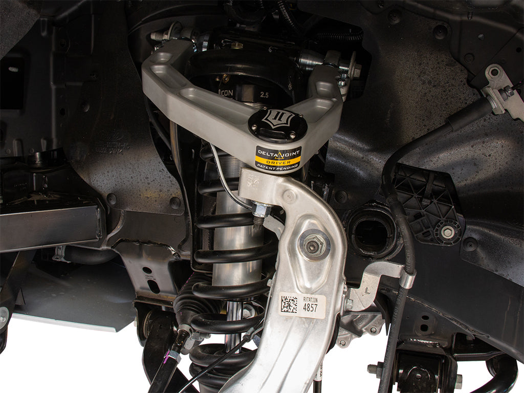 ICON 2019-2021 Ford Ranger Billet Upper Control Arm/Delta Joint Kit, Al Knuckle 98520dj