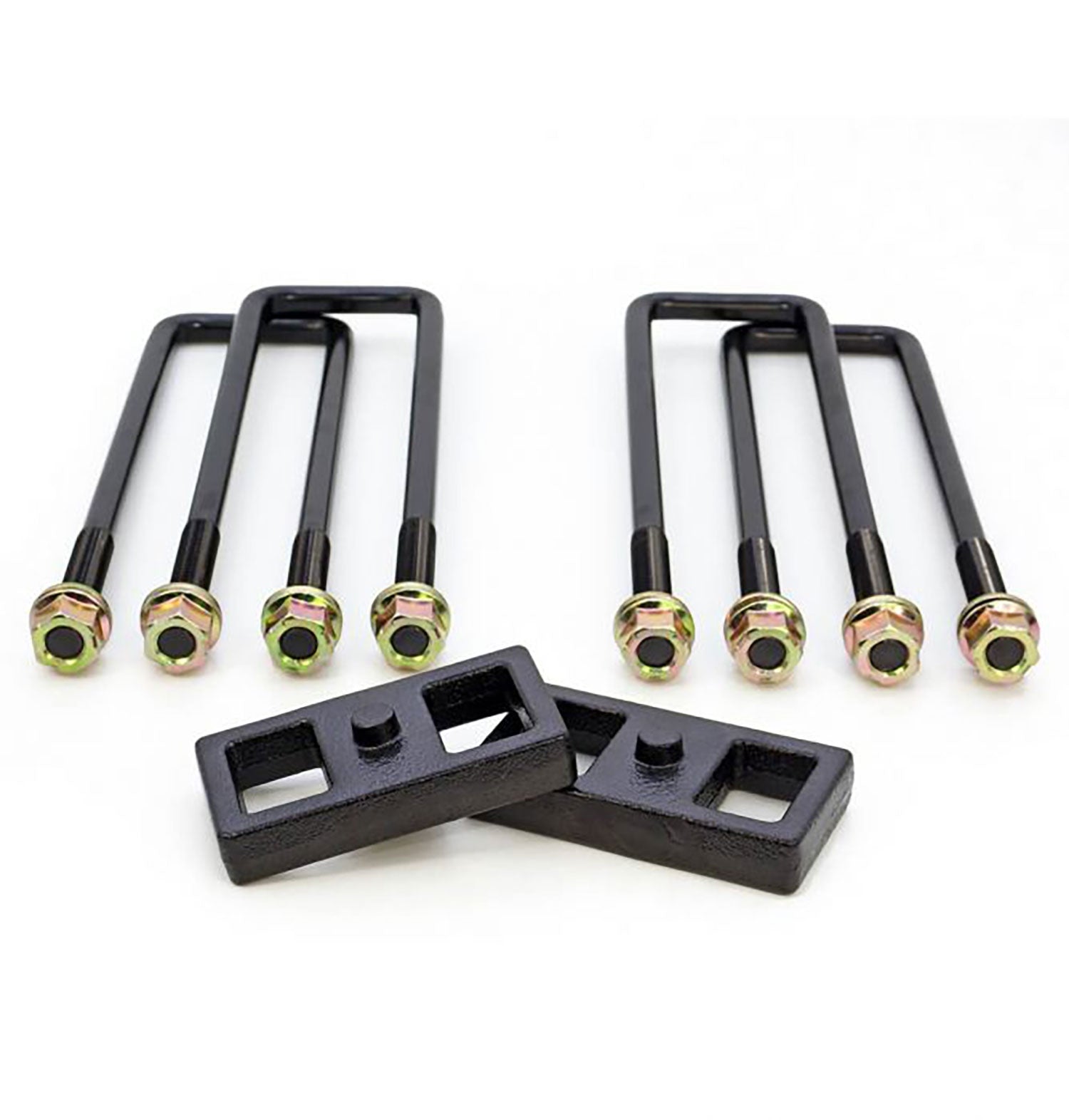 ReadyLIFT 1" Rear Block Kit 2011-2019 Chevrolet/GMC 2500/3500 HD (OEM Style w/ Factory Top Overloads) 66-3121 - Flex Offroad