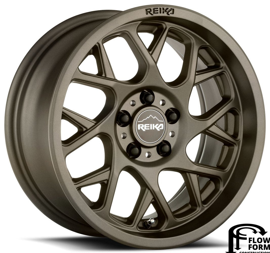 (Clearance - No Returns) 15x7 Reika R25 Detour Bronze 5x100 15mm