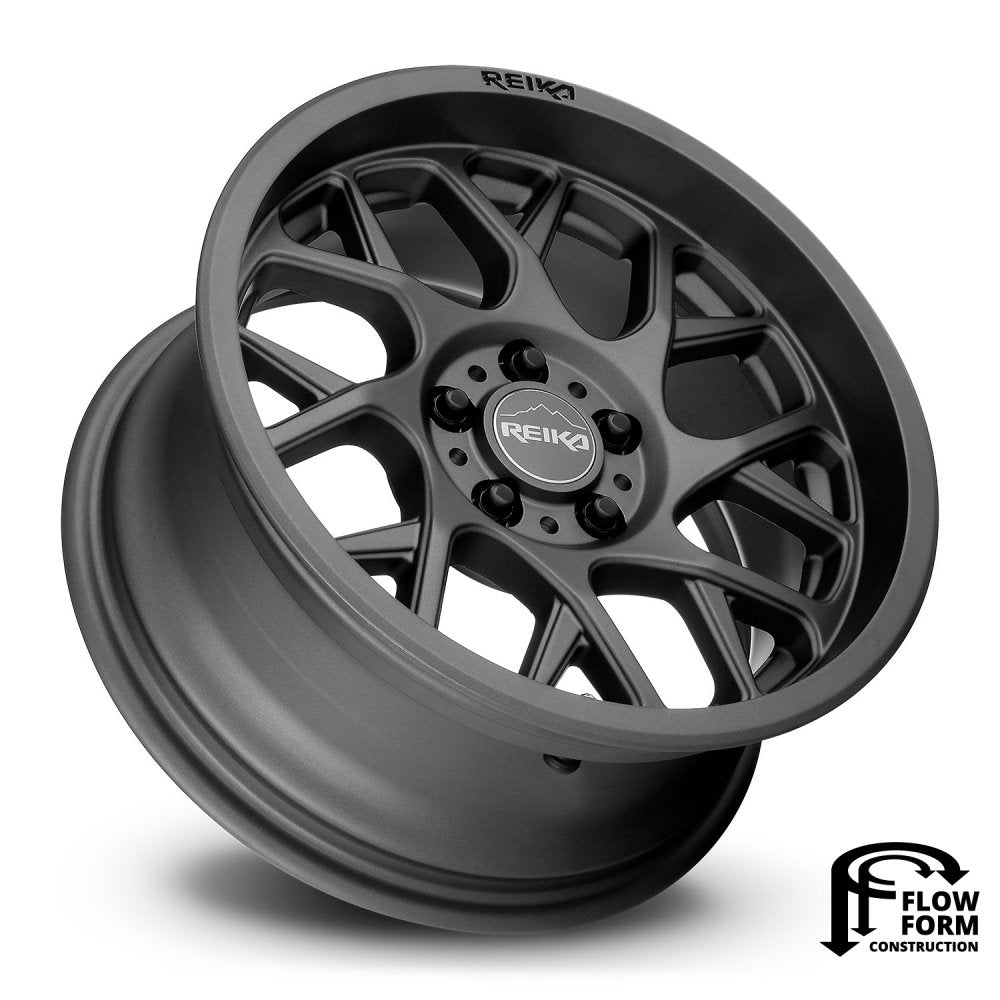 (Clearance - No Returns) 17x8 Reika R25 Detour Slate Gray 5x4.5/114.3 38mm
