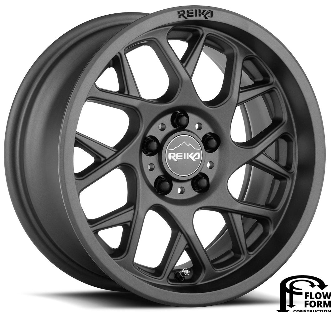 (Clearance - No Returns) 17x8 Reika R25 Detour Slate Gray 5x4.5/114.3 38mm